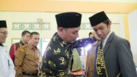 Pelepasan Siswa MTS Ma’arif NU Kapuas Hulu, Wahyudi Hidayat: Lanjutkan ke Jenjang Selanjutnya