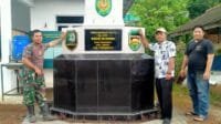 Kokohnya Tugu Program TMMD 113 Purwakarta di Desa Wanawali