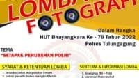 Jelang Hari Bhayangkara ke-76, Polres Tulungagung Gelar Lomba Fotografi Terbuka Untuk Umum