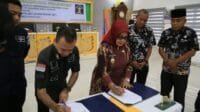 Wabup Labuhanbatu Tandatangani Kerjasama dengan Kanwil Kemenkumham Sumut