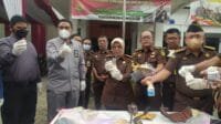 Kejaksaan Negeri Purwakarta Musnahkan Ribuan Butir BB Obat Terlarang