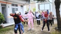 Jaga Kebugaran, Diskominfo Labuhanbatu Laksanakan Senam Pagi