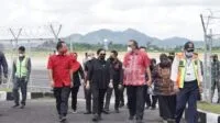 Ketua DPRD Babel, Herman Suhadi Ikut Sambut Kedatangan Ketua DPR RI
