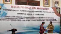 Pemkab Tulungagung Jalin Nota Kesepakatan Bersama Kanwil DJPb Jawa Timur