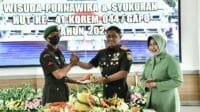 Korem 044/Gapo Syukuran HUT Ke – 41 Tahun dan Wisuda Purnawira Prajurit