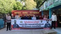Kapolres Padangsidimpuan Kunjungi dan Beri Bantuan ke Ponpes