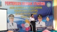 Pemkab Lahat Fokus Turunkan Stunting Hingga 14 Persen