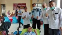 HDKD Ke-77, Rutan Prabumulih Kemenkumham Sumsel Gandeng PMI Gelar Donor Darah