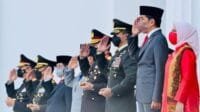 Presiden Jokowi Pimpin Prasetya Perwira Tahun 2022, Lantik 754 Perwira Remaja TNI dan Polri