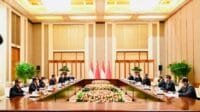 Bertemu Xi Jinping, Presiden Jokowi Bahas Penguatan Kerja Sama Ekonomi hingga Isu Kawasan dan Dunia