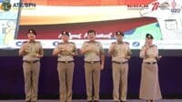 Menteri Hadi Tjahjanto Tambah Baret dan Tongkat Komando di Seragam PNS ATR/BPN