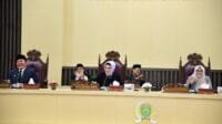 DPRD Sumsel Cermati Penjelasan Gubernur, Terhadap Raperda Perubahan APBD TA 2022