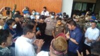 Ratusan Massa Datangi Kantor Gubernur Sumsel, Pinta Ganti Dirut JSC