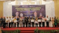 18 Kecamatan di Kota Palembang Resmi Miliki Kampung Kreatif