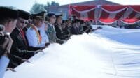 Bendera Merah Putih Raksasa Selimuti BKB