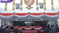 Jelang HUT RI, Harnojoyo dan Forkopimda Dengarkan Pidato Presiden