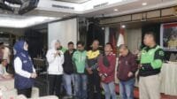 Beresiko Tinggi Ojol di Palembang dapat Pelatihan Keselamatan di Jalan