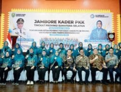 Hadiri Jambore Kader PKK se-Sumsel, Pj Ketua TP PKK Tyas Fatoni Kampanyekan 10 Program Pokok melalui Gerakan Tanam Cabai