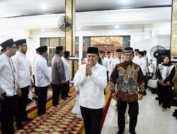 Eratkan Silahturahmi, Pj Gubernur Agus Fatoni Hadiri Tabligh Akbar dan Halal Bihalal Pegawai Pemprov Sumsel