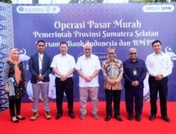 Penuhi Kebutuhan Pokok Masyarakat Hingga Pegawai Non ASN, Pemprov Sumsel Bersama BI dan BMPD Gelar Pasar Murah