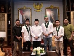 Pertama Kali di Sumbagsel, Pj Gubernur Sumsel Agus Fatoni Terima Penghargaan dari HMI Sumbagsel