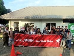 Gaungkan #Cari_Aman, Astra Motor Sumsel Gelar Edukasi Safety Riding di Pabrik Mie Sedaap