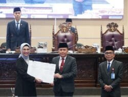 DPRD Sumsel dan Gubernur Sepakati 3 Raperda dan 3 Raperda Perpanjangan Waktu Pembahasan