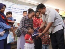 Bukit Asam (PTBA) Unit Dermaga Kertapati Gelar Pengobatan Gratis dan Penanganan Stunting