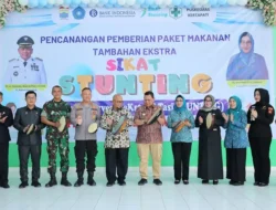 Pj Wali Kota Komitmen Bawa Palembang Menuju Zero Stunting, Beri Paket Makanan Ekstra