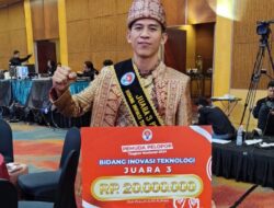 Yudi Pramata, Pemuda Inovator dari Tulung Selapan Harumkan Nama OKI di Kancah Nasional