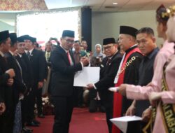 50 Anggota DPRD Kota Palembang Tahun 2024-2029 Resmi Dilantik, Pj Wali Kota Ucapkan Selamat