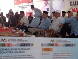 Ribuan Jemaah Tablig Akbar di Muba Doakan MATAHATI Jadi Gubernur dan Wagub Sumsel Mendatang