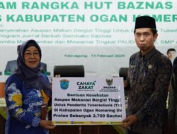 Baznas OKI Semarakkan HUT ke-24 dengan Kegiatan Sosial dan Edukatif, Lomba, Sembako, Hingga Dukungan Nutrisi untuk Pasien TB