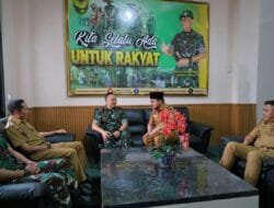 Wali Kota Ratu Dewa Audiensi Bersama Dandim 0418, Perkuat Kolaborasi dan Sinergitas