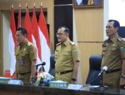 Sekda Edward Candra Buka Rapat Pembahasan Substansi Raperda RTRW Kabupaten Muara Enim tahun 2025-2045