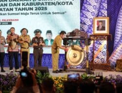 Gubernur Herman Deru Buka Rakor Forkopimda Se-Sumsel