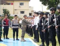 Irup Gelar Pasukan Ketupat Musi 2025, Gubernur Herman Deru Bacakan Amanat Kapolri Listyo Sigit Prabowo