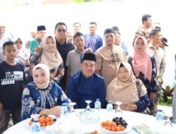 Pulang Kampung Wagub Cik Ujang Gelar Halal Bihalal dengan Warga Lahat