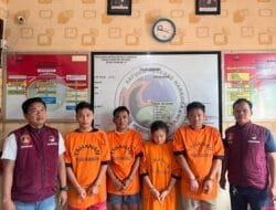 Satresnarkoba Polres Prabumulih Tangkap Empat Pelaku Penyalahgunaan Narkotika