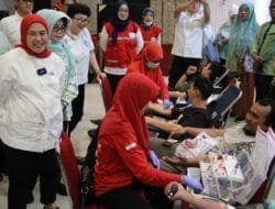 Donor Darah Paguyuban Tionghoa, PMI Sumsel dan PMI Kota Target 700 Pendonor Darah