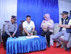 Sekda Aprizal Hasyim Tinjau Kesiapan Posko Lebaran