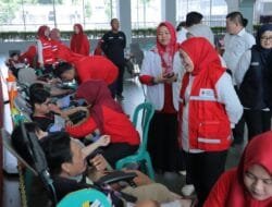 Stok Darah Aman, PMI Kota Palembang Kumpulkan 400 Kantong Darah