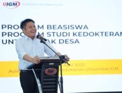 Gubernur Herman Deru Dukung Langkah UIGM Sediakan Program Beasiswa Studi Kedokteran untuk Anak-Anak Desa