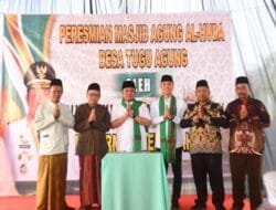 Gubernur Herman Deru Resmikan Masjid Agung Al-Huda Desa Tugu Agung Lempuing OKI