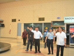 Tinjau Bandara SMB II Palembang, Gubernur Herman Deru Melobi Pimpinan Lion Group Agar Segera Buka Rute Penerbangan Internasional