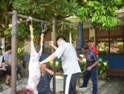 SMAN 6 Palembang Potong Kurban Sebagai Wujud Nyata Nilai Keikhlasan dan Kepedulian Sosial