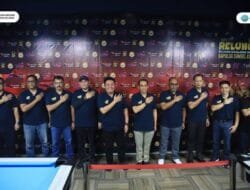 Gubernur Herman Deru dan Wagub Cik Ujang Ikuti Pertandingan Eksibisi Pada Pembukaan Relung Billiard Challenge 2025 Kapolda Sumsel Cup