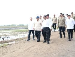 Gubernur Herman Deru Dampingi Presiden Prabowo Lakukan Tanam Padi Serentak di 14 Provinsi Se-Indonesia