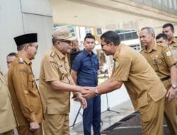 Tetap Kompak dan Berikan Banyak Manfaat Bagi Sesama, Bupati H M Toha Pimpin Apel Pagi