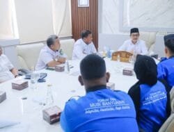 Wakil Bupati Muba Rohman Terima Audiensi Forum Osis Muba